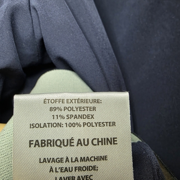 Footjoy FJ Womens Insulated Bomber Jacket Full Zip Golf Navy Blue M - Picture 12 of 12